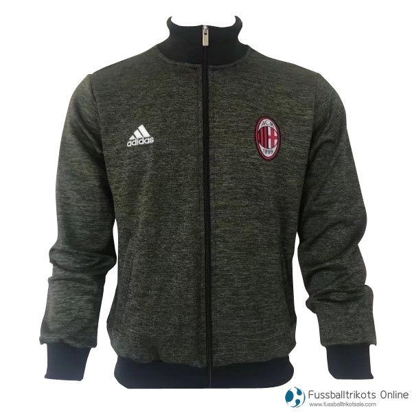 AC Milan Sweatjacken 2017-18 Grün Fussballtrikots Günstig